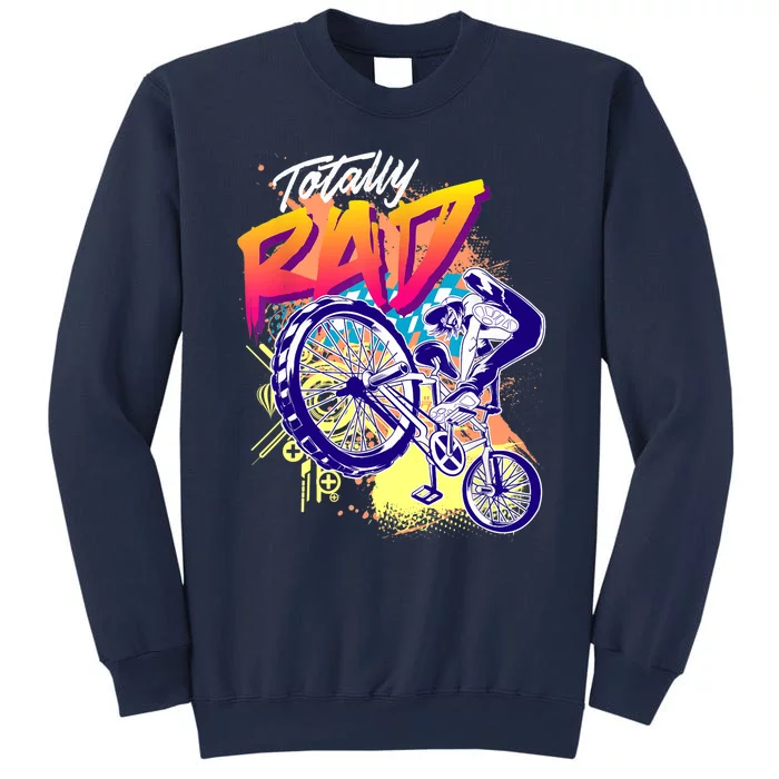 Totally Rad 80s BMX Bike Boy Girl Sweatshirt