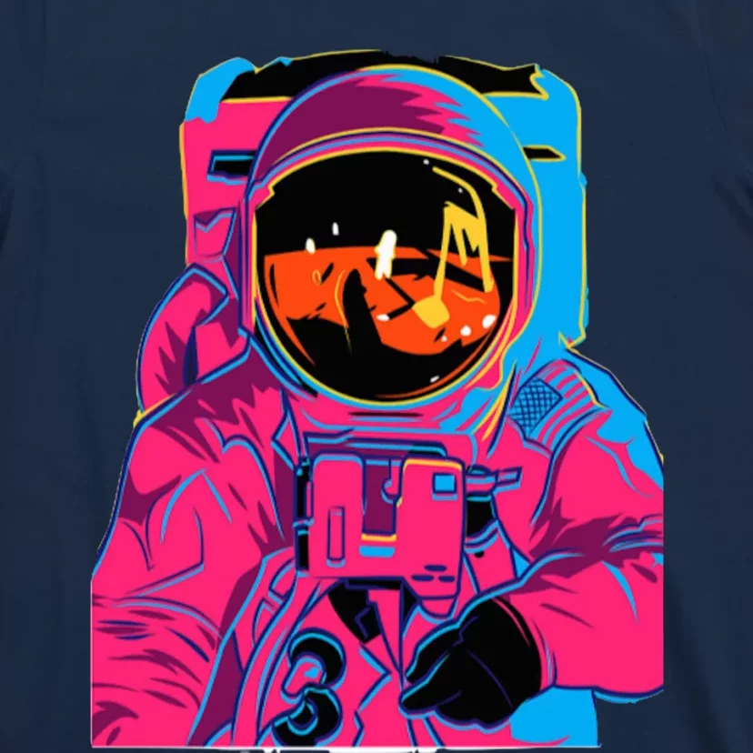 Trippy Rainbow Astronaut T-Shirt