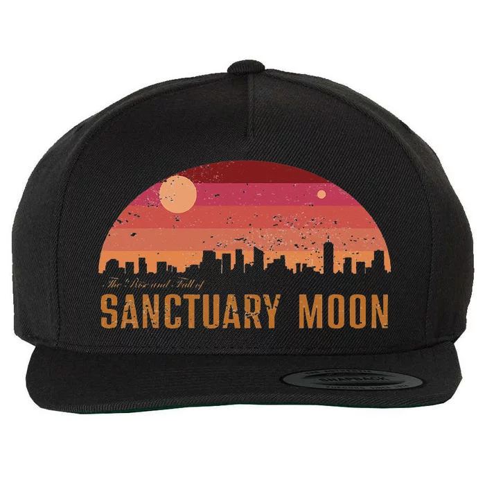 THE RISES AND FALL OF SANCTUARYS MOON Wool Snapback Cap