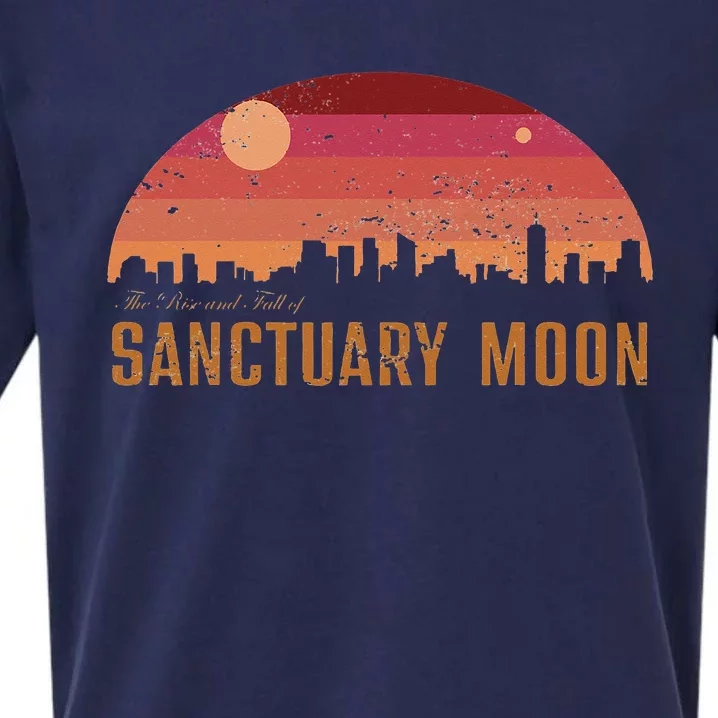 THE RISES AND FALL OF SANCTUARYS MOON Sueded Cloud Jersey T-Shirt