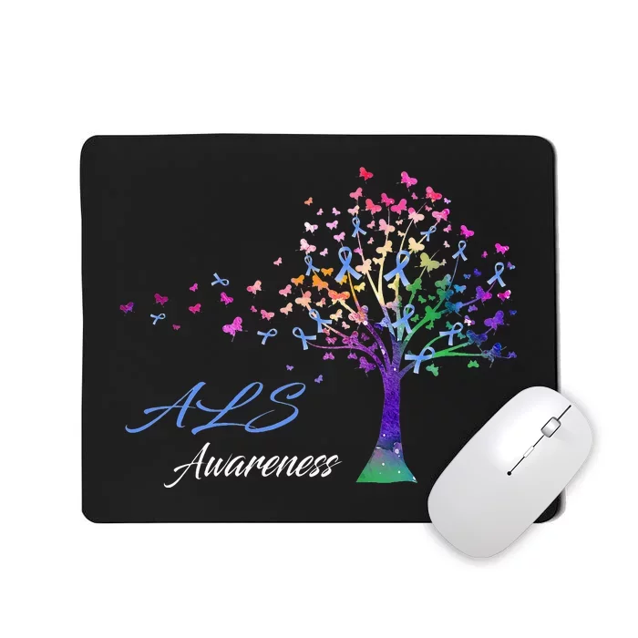 Tree Ribbon ALS Awareness Mousepad