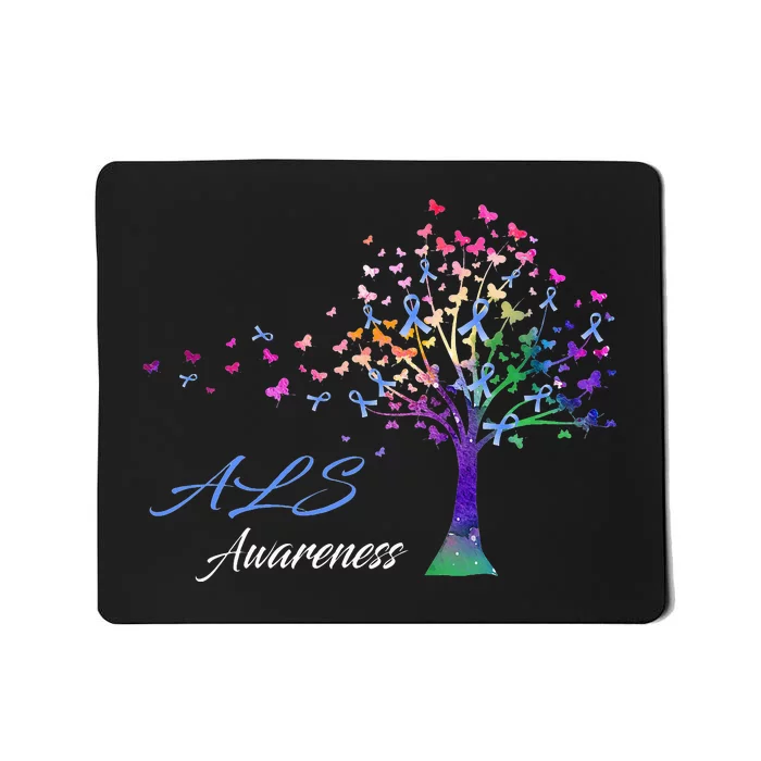 Tree Ribbon ALS Awareness Mousepad