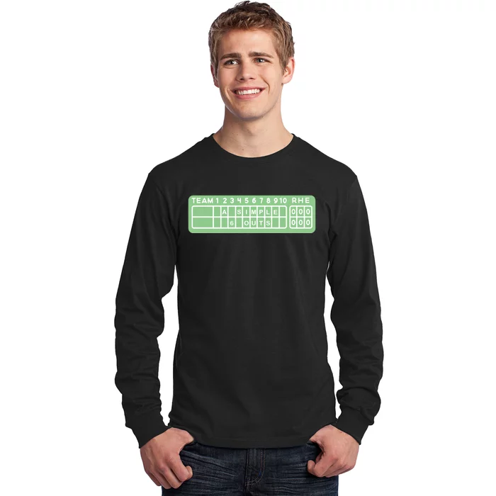 Team Rhe A Simple 6 Out Long Sleeve Shirt