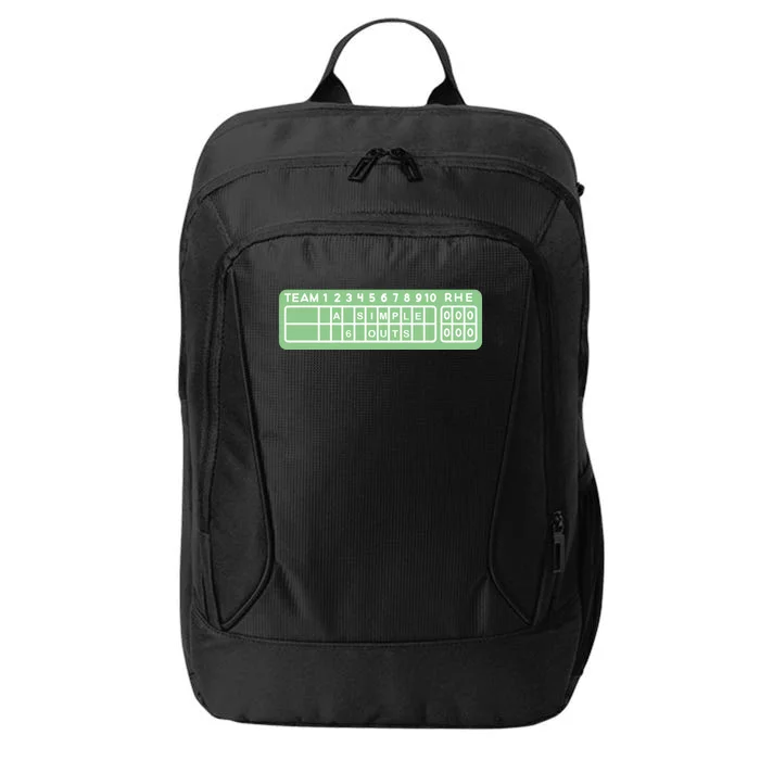 Team Rhe A Simple 6 Out City Backpack