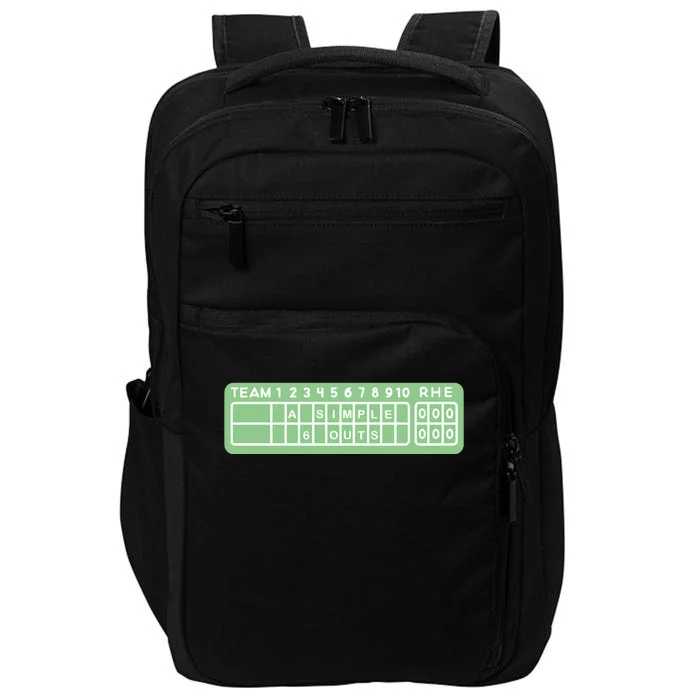 Team Rhe A Simple 6 Out Impact Tech Backpack