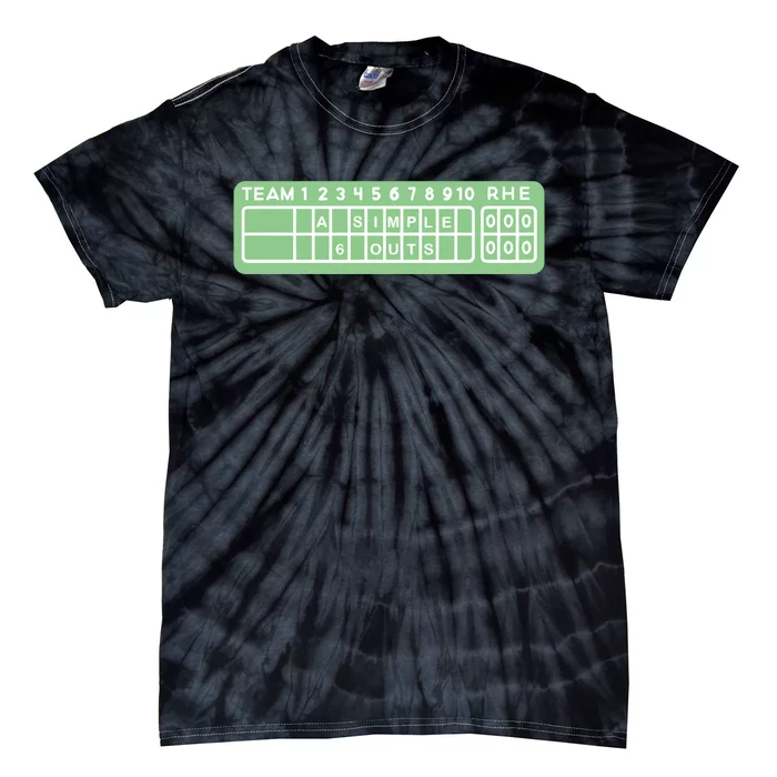 Team Rhe A Simple 6 Out Tie-Dye T-Shirt