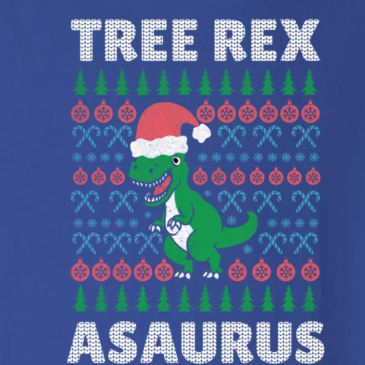 Tree Rex A Saurus Funny Christmas Dinosaur Gift Toddler Long Sleeve Shirt