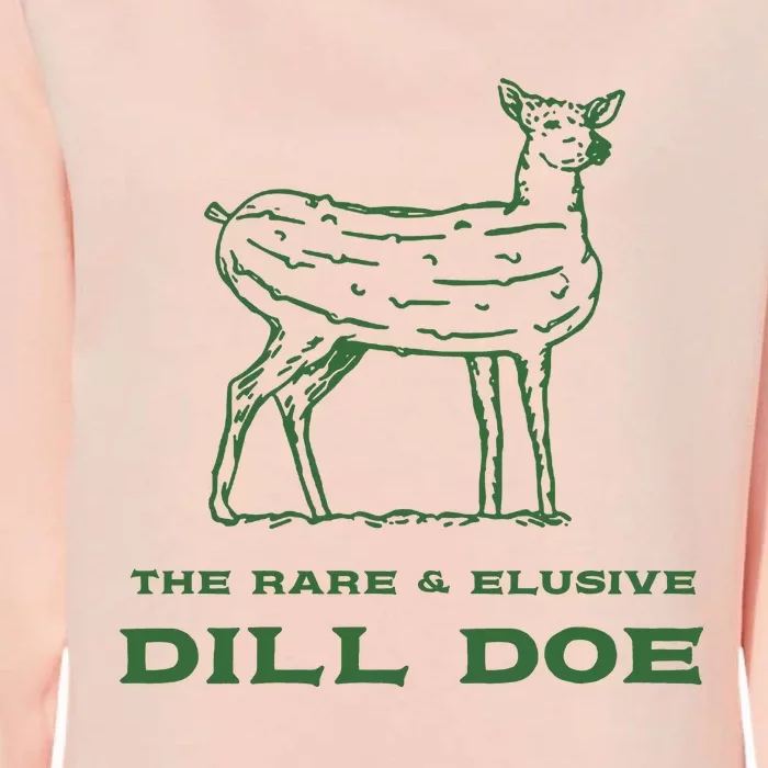 The Rare And Elusive Dill Doe Womens California Wash Sweatshirt