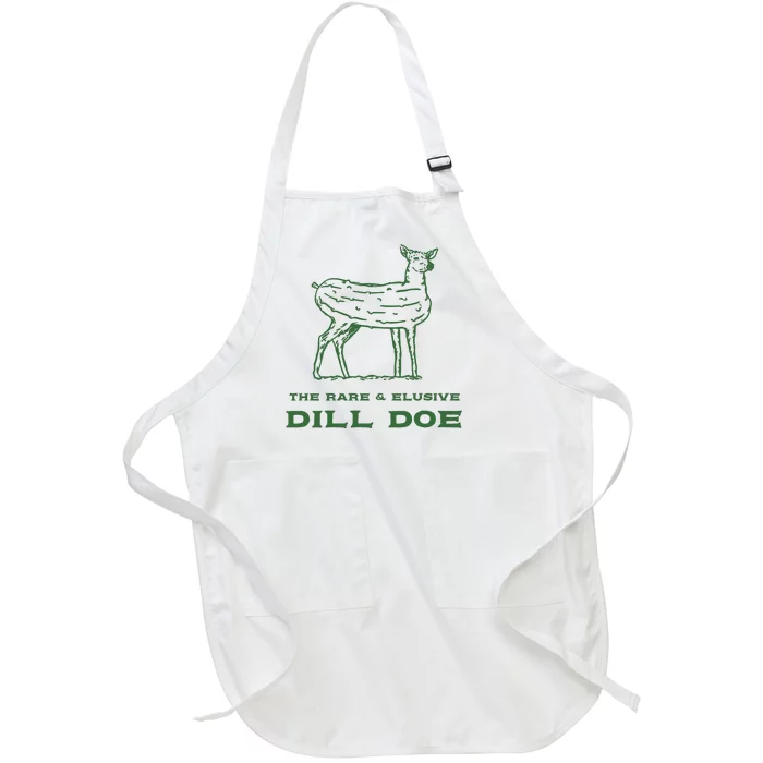 The Rare And Elusive Dill Doe Full-Length Apron With Pocket