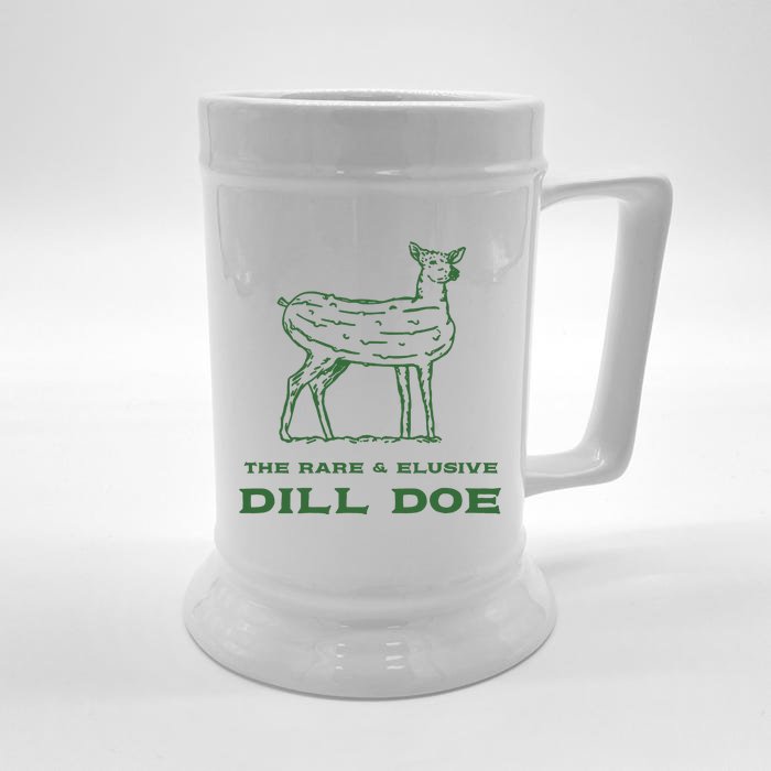 The Rare And Elusive Dill Doe Front & Back Beer Stein