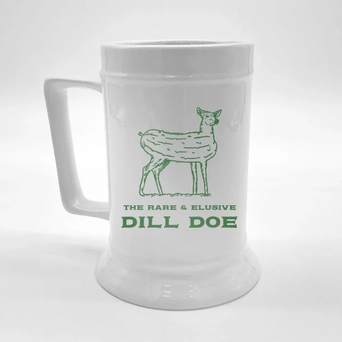 The Rare And Elusive Dill Doe Front & Back Beer Stein