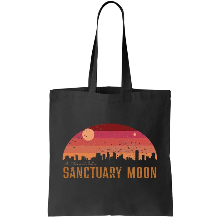 The Rises And Fall Of Sanctuarys Moon Tote Bag