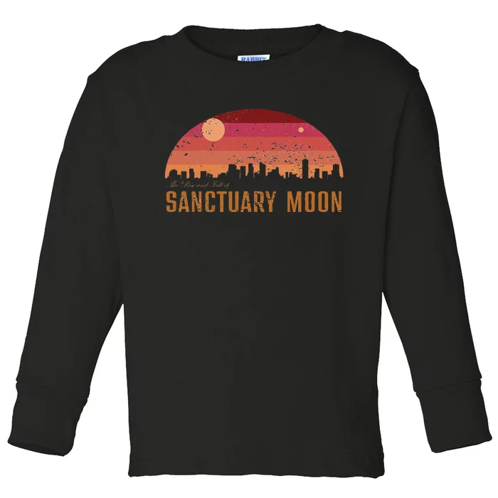 The Rises And Fall Of Sanctuarys Moon Toddler Long Sleeve Shirt