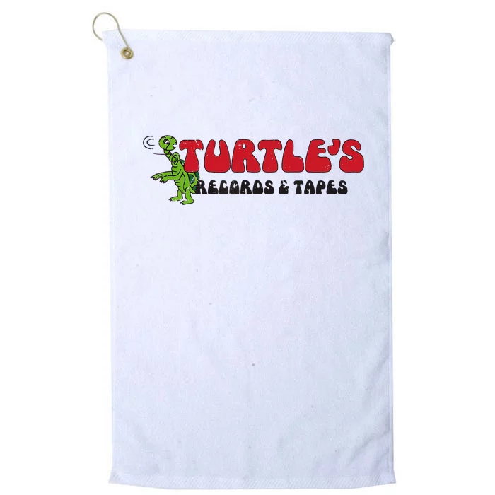 Turtle’S Records And Tapes Platinum Collection Golf Towel