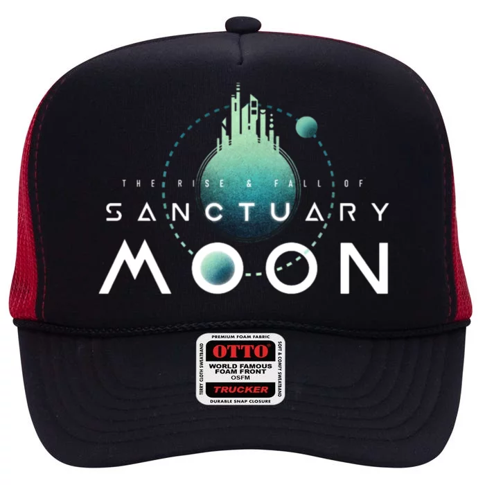 The Rise And Fall Of Sanctuary Moon High Crown Mesh Trucker Hat