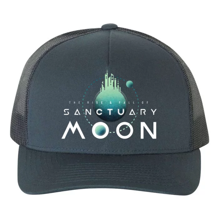 The Rise And Fall Of Sanctuary Moon Yupoong Adult 5-Panel Trucker Hat