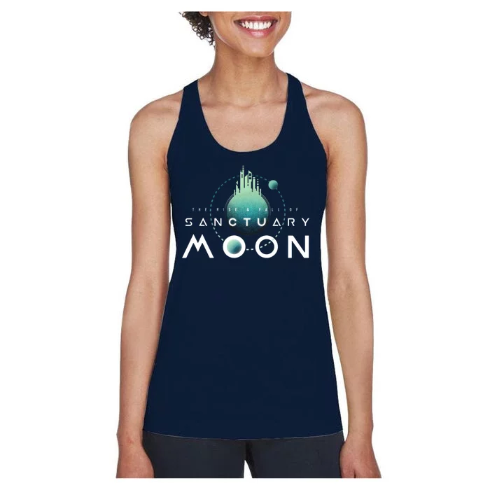 The Rise And Fall Of Sanctuary Moon Women's Racerback Tank