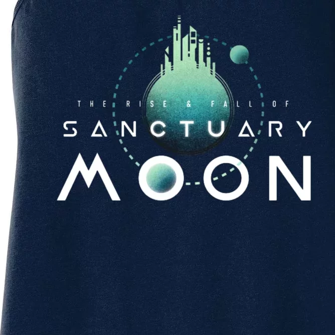 The Rise And Fall Of Sanctuary Moon Women's Racerback Tank