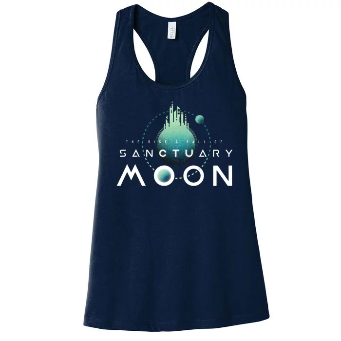 The Rise And Fall Of Sanctuary Moon Women's Racerback Tank