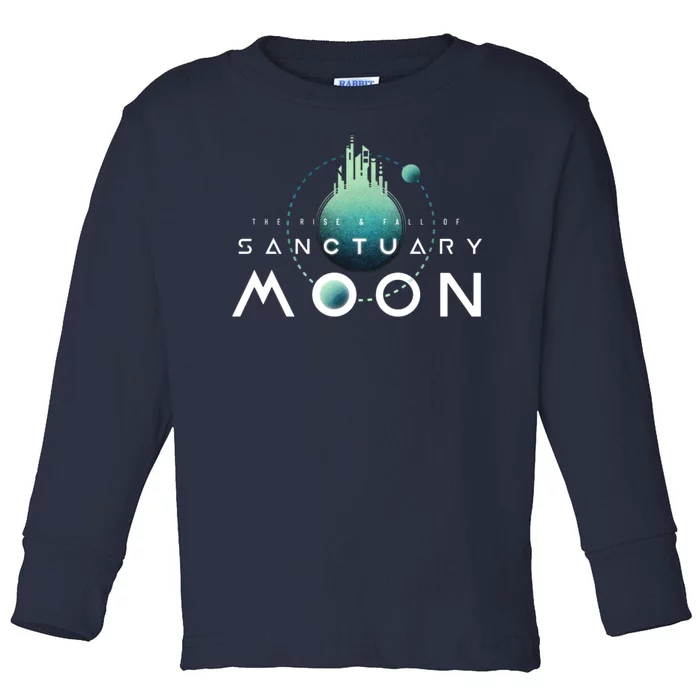 The Rise And Fall Of Sanctuary Moon Toddler Long Sleeve Shirt