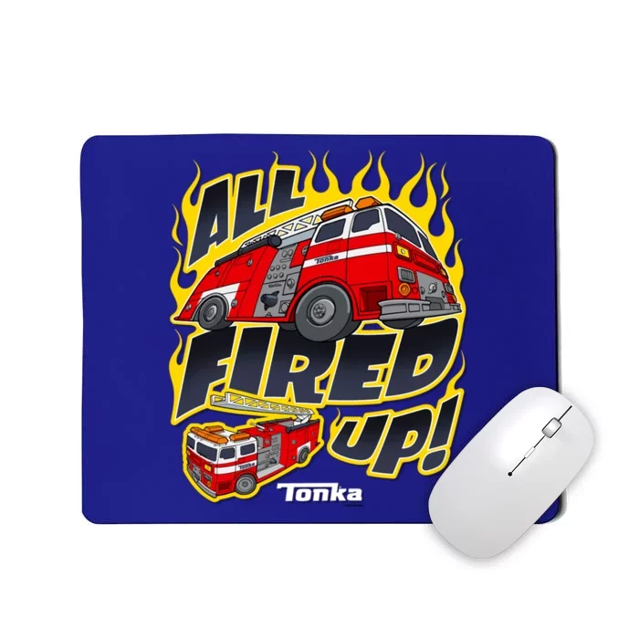 Tonka Rescue All Fired Up! Fire Truck Flames Logo Gift Mousepad