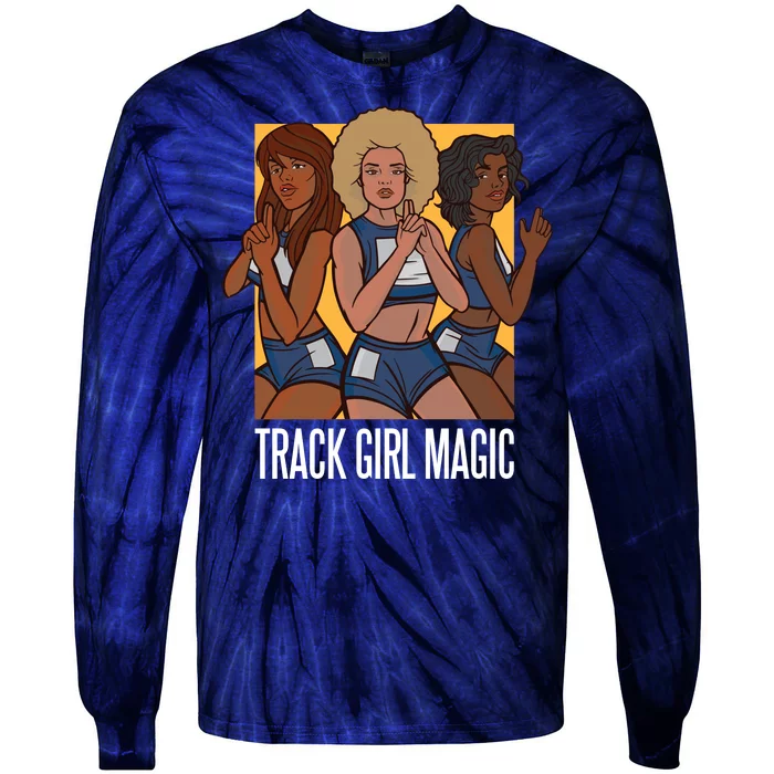 Track Girl Magic Tie-Dye Long Sleeve Shirt