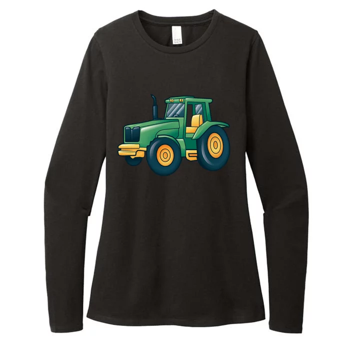 Tractor Womens CVC Long Sleeve Shirt