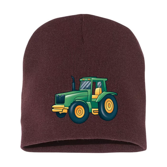 Tractor Short Acrylic Beanie