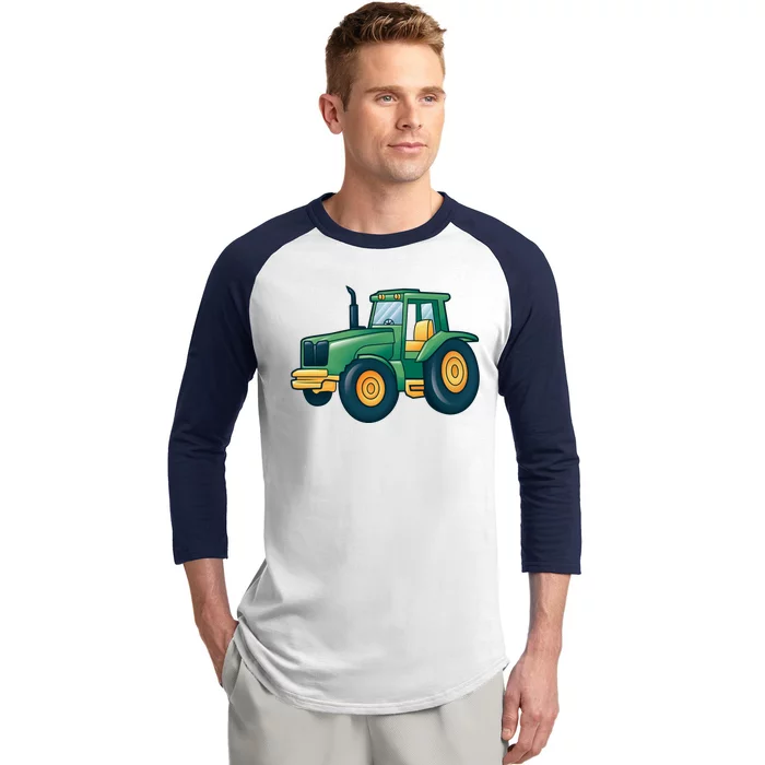 Tractor Baseball Sleeve Shirt