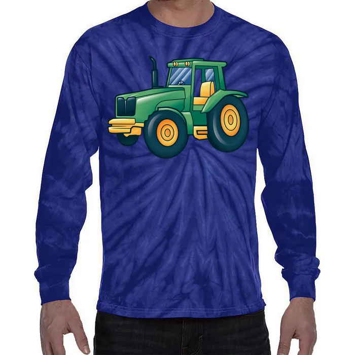 Tractor Tie-Dye Long Sleeve Shirt