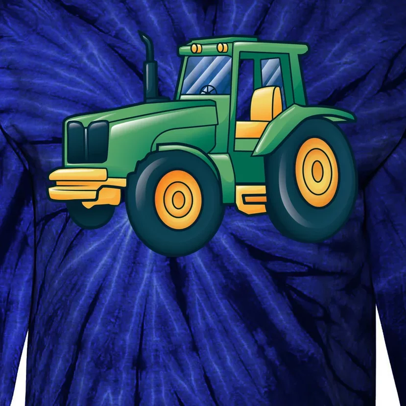 Tractor Tie-Dye Long Sleeve Shirt