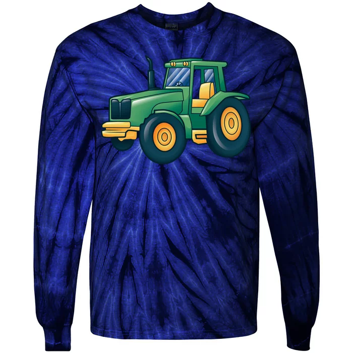 Tractor Tie-Dye Long Sleeve Shirt