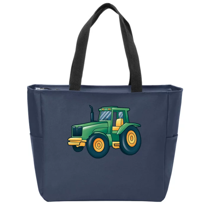 Tractor Zip Tote Bag