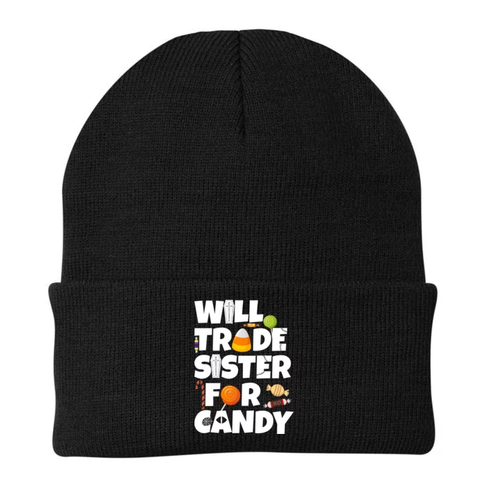 Trade My Sister For Candy Knit Cap Winter Beanie