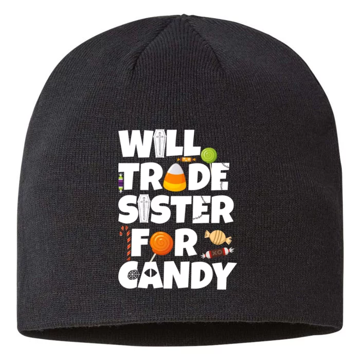 Trade My Sister For Candy 8 1/2in Sustainable Knit Beanie