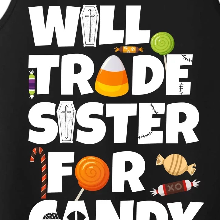 Trade My Sister For Candy Performance Tank