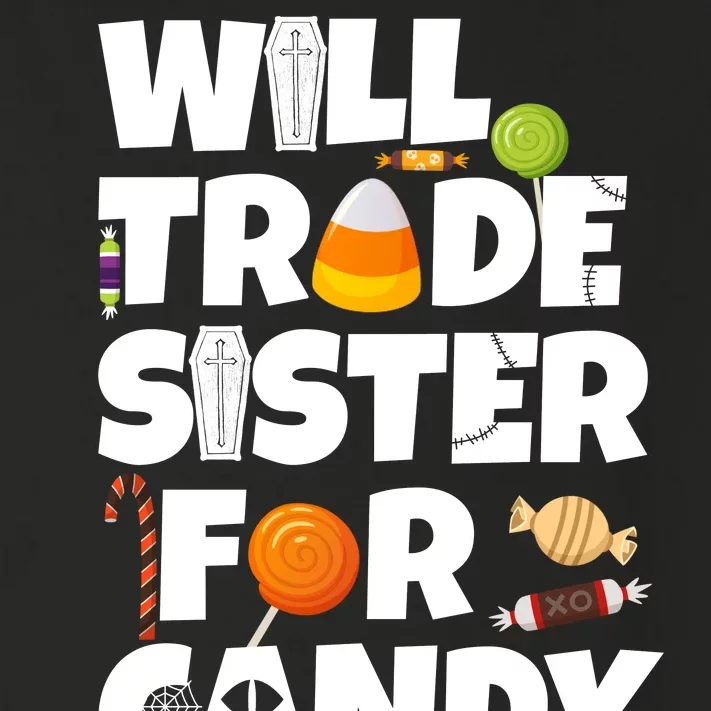 Trade My Sister For Candy Toddler Long Sleeve Shirt