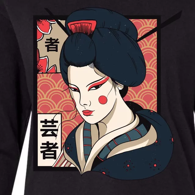 Traditional Geisha Womens Cotton Relaxed Long Sleeve T-Shirt