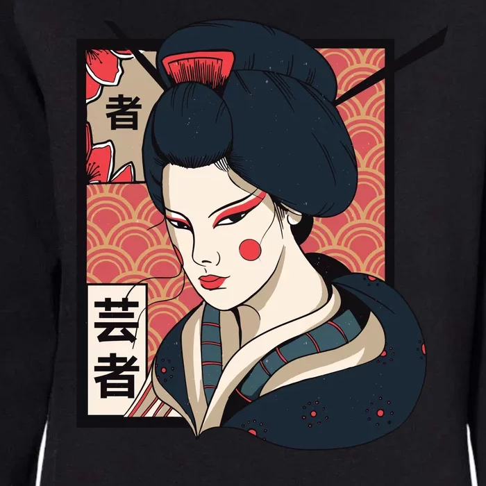 Traditional Geisha Womens California Wash Sweatshirt