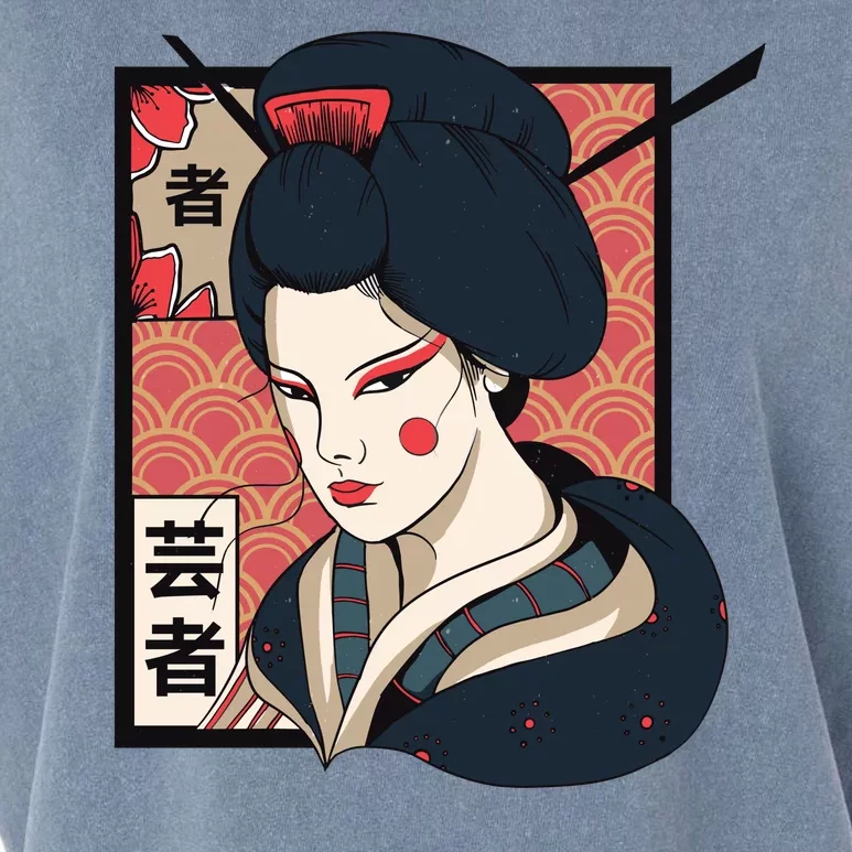 Traditional Geisha Garment-Dyed Women's Muscle Tee