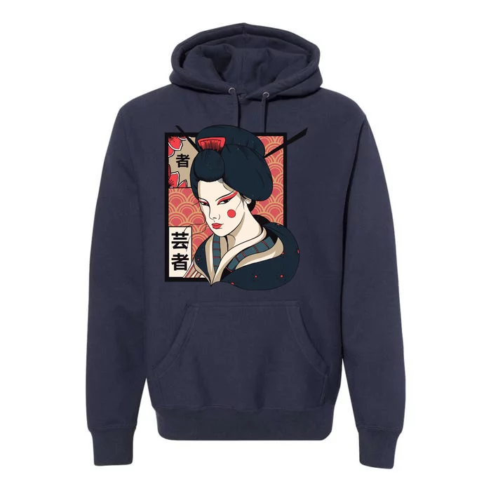 Traditional Geisha Premium Hoodie