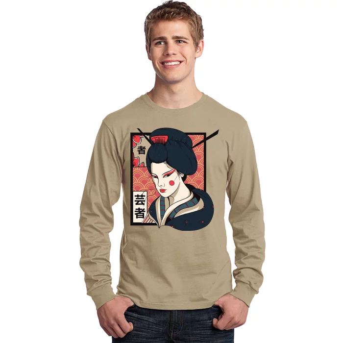 Traditional Geisha Long Sleeve Shirt