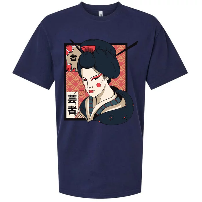 Traditional Geisha Sueded Cloud Jersey T-Shirt