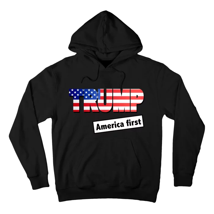 America First Donald Trump Hoodie