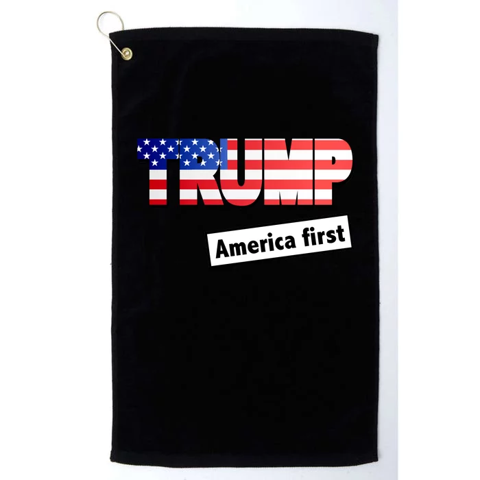 America First Donald Trump Platinum Collection Golf Towel