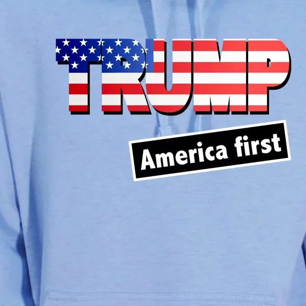 America First Donald Trump Unisex Surf Hoodie