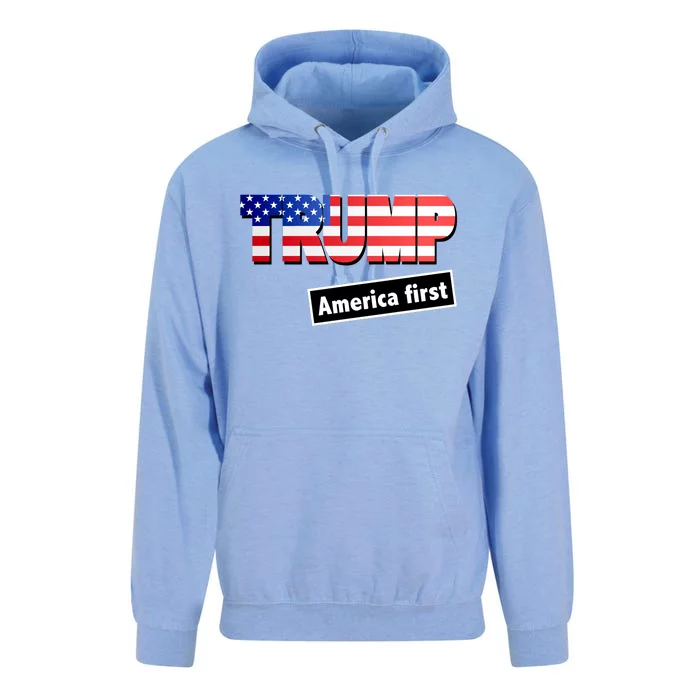 America First Donald Trump Unisex Surf Hoodie