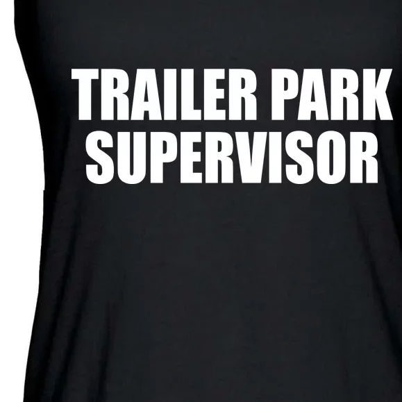 Trailer Park Supervisor Ladies Essential Flowy Tank