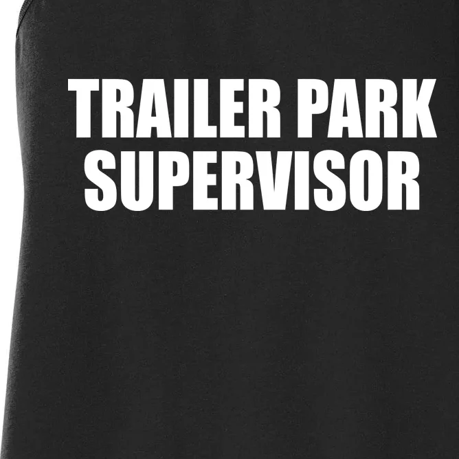 Trailer Park Supervisor Women's Racerback Tank