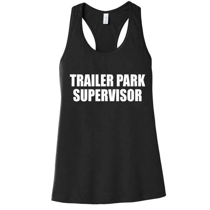 Trailer Park Supervisor Women's Racerback Tank